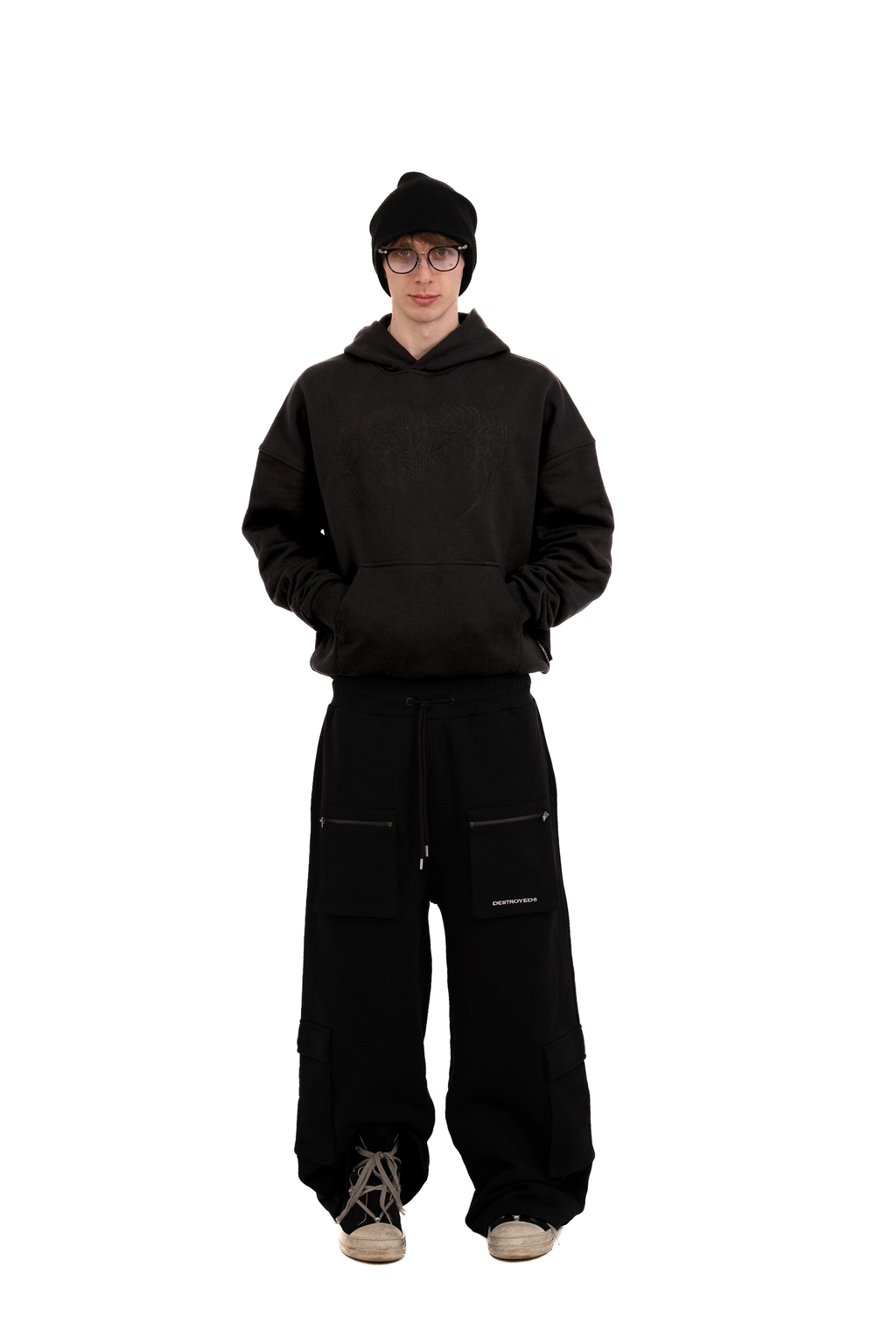 BLACK-ON-BLACK JOGGER